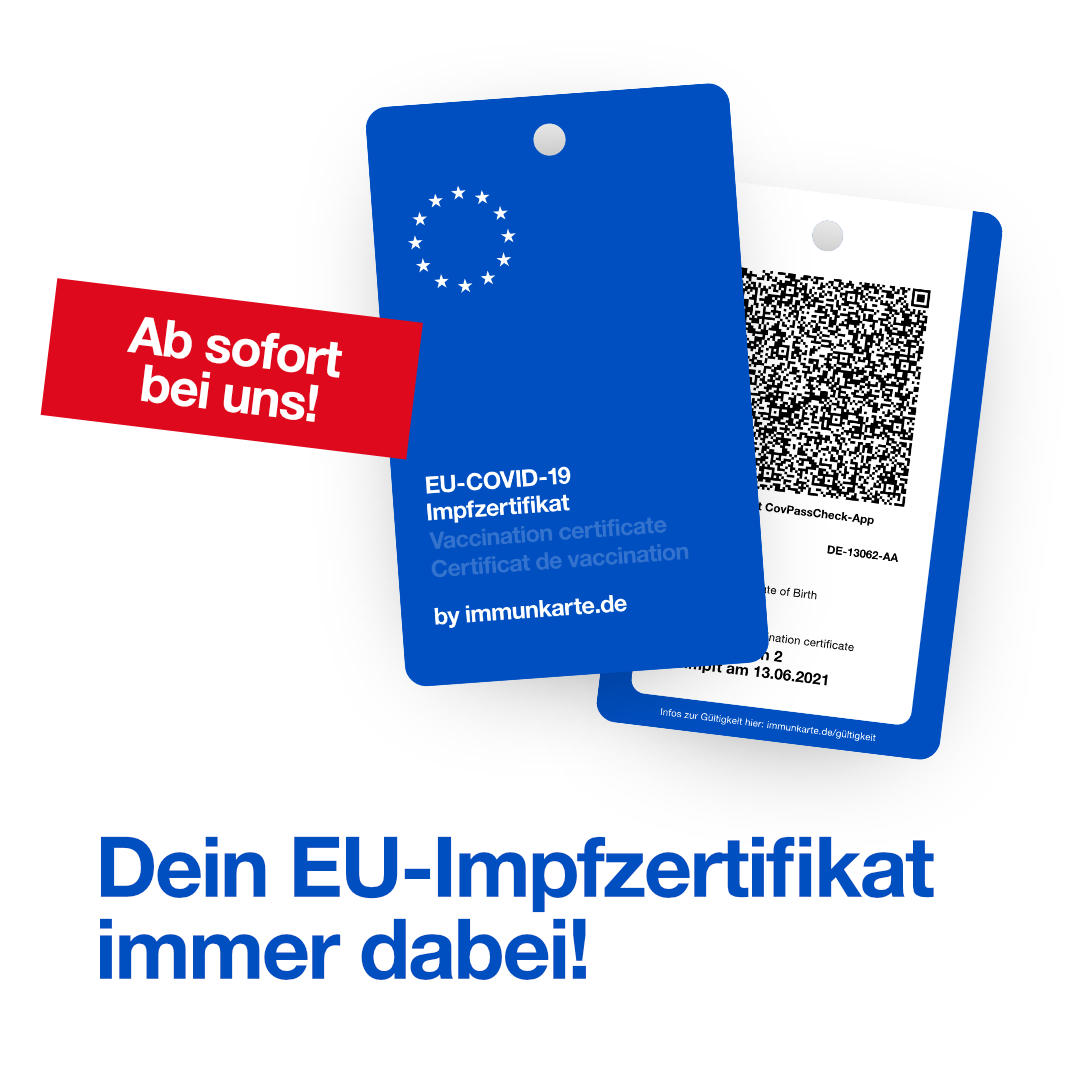 EU-Civid19-Impfzertifikat